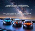 Volcano Car Diffuser – Smart Aroma Air Freshener with LED Ambient Light & Adjustable Mist