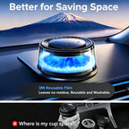 Volcano Car Diffuser – Smart Aroma Air Freshener with LED Ambient Light & Adjustable Mist
